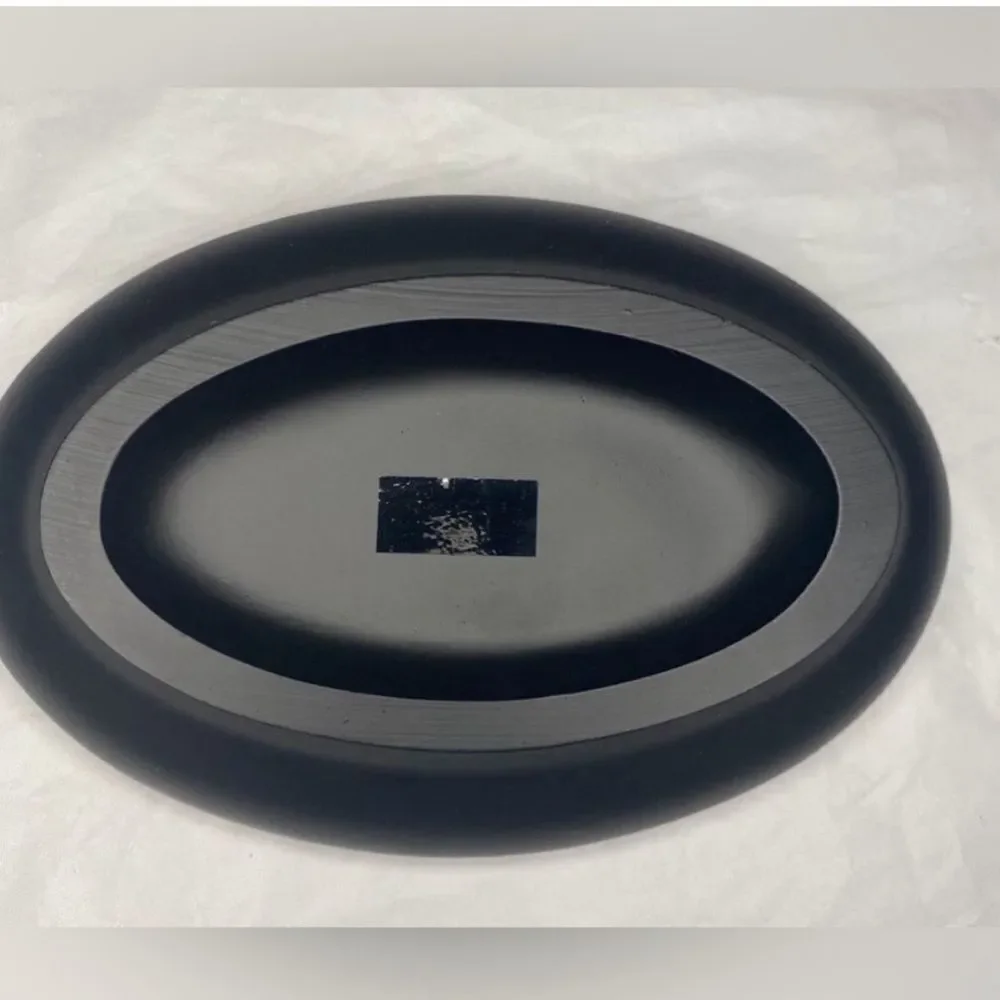 Black Anthropologie Bamboo Soap Dish